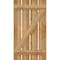 Ekena Millwork Spaced Board-n-Batten Shutters w/Z-Bar, Rough Sawn Western Red Cedar, 23W x 42H, PR RBS06Z23X042RWR - alternate 5